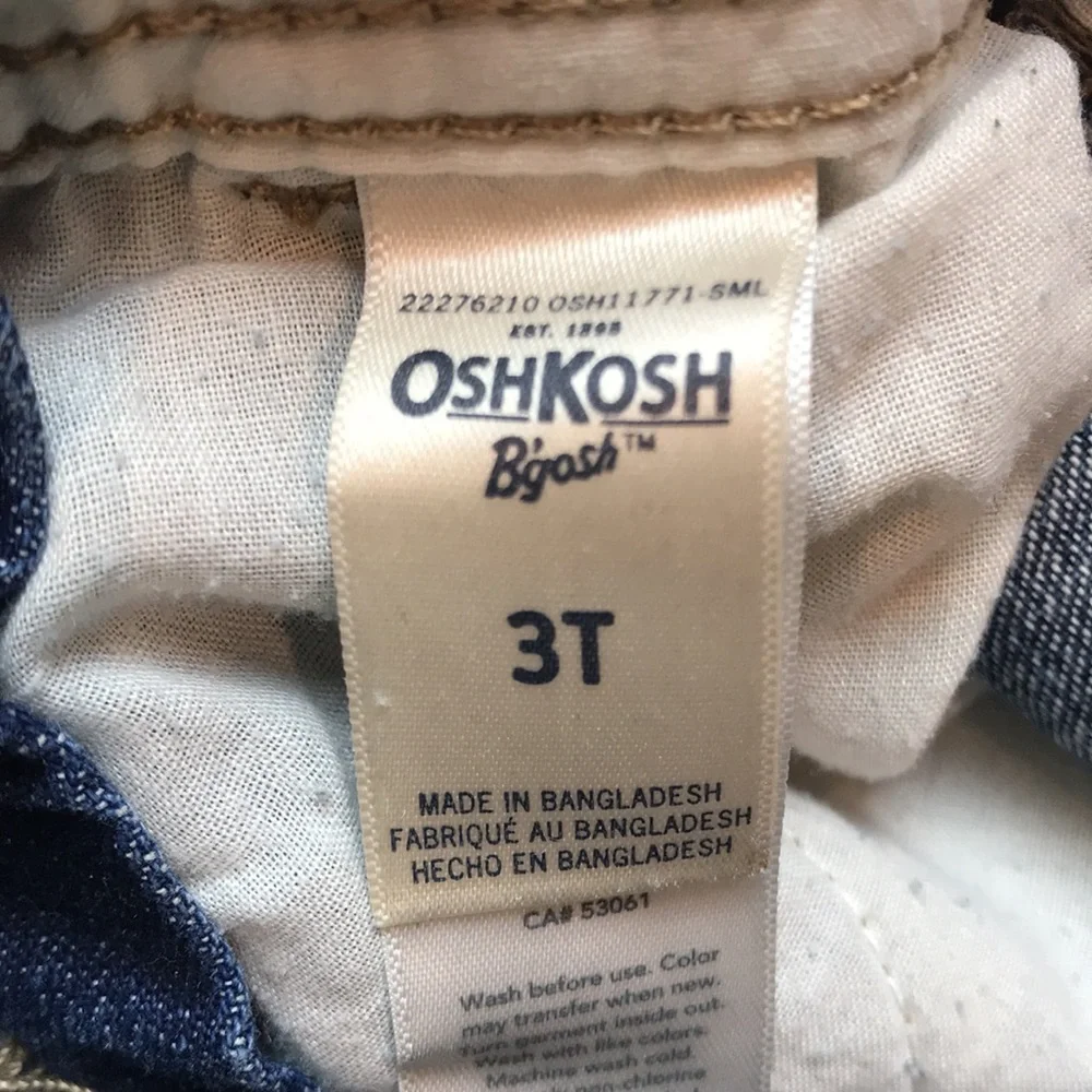 OshKosh Overalls Bundle (size 3T)